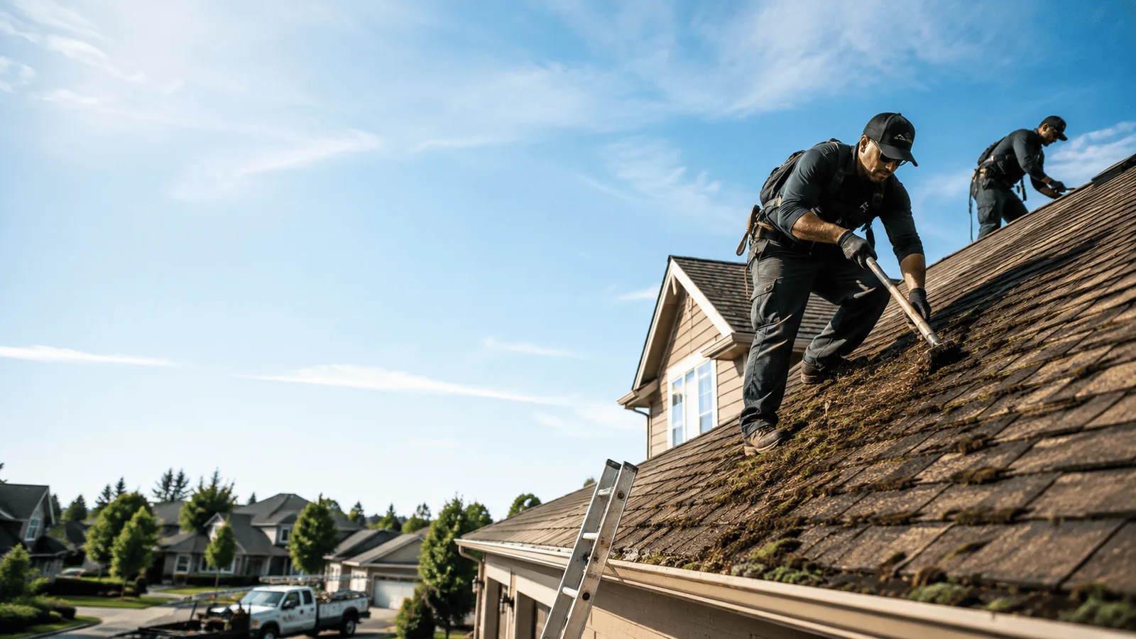 Roof Moss Removal in Oglesby, TX near me